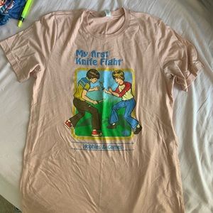 Wicked Clothes My First Knife Fight T-Shirt
